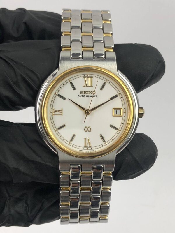 SEIKO AUTO QUARTZ UNISEX TWOTONE - Gambar 2