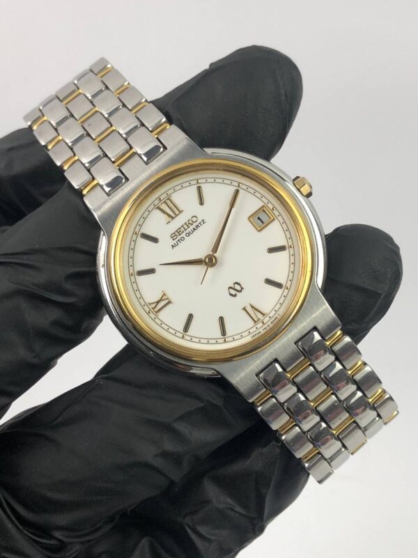 SEIKO AUTO QUARTZ UNISEX TWOTONE - Gambar 4