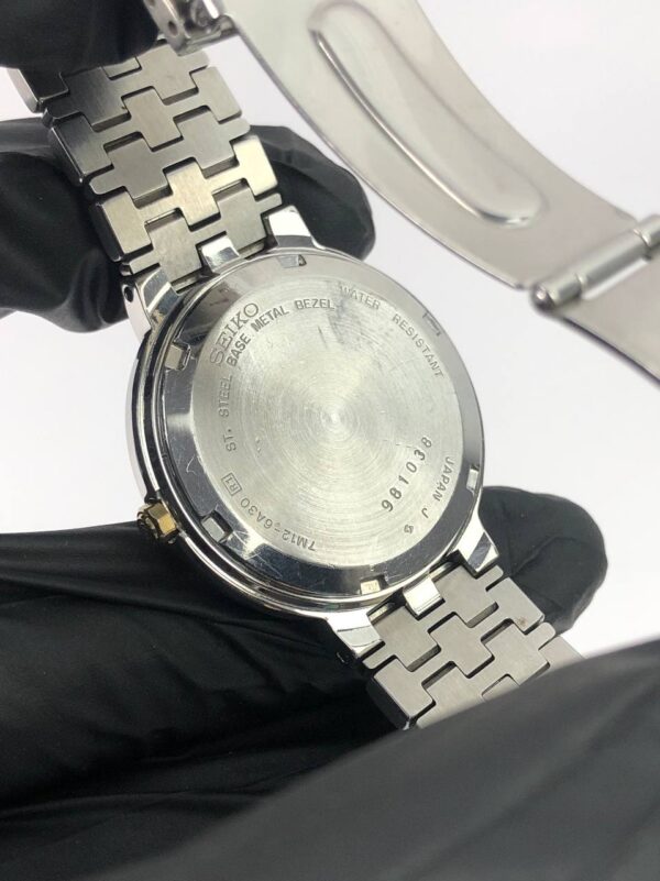 SEIKO AUTO QUARTZ UNISEX TWOTONE - Gambar 8