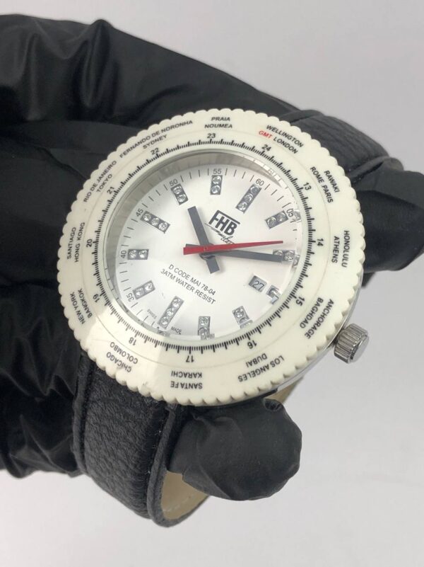 FHB WORLDTIME SWISSMADE QUARTZ - Gambar 3