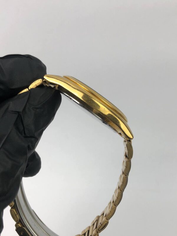 SEIKO QUARTZ ANALOG GOLD TONE CASE ALL ORI - Gambar 6