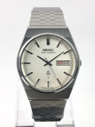 SEIKO KING QUARTZ FULL ORI WAFFLE DIAL