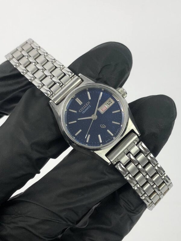 CITIZEN QUARTZ LADY BLUE DIAL - Gambar 4