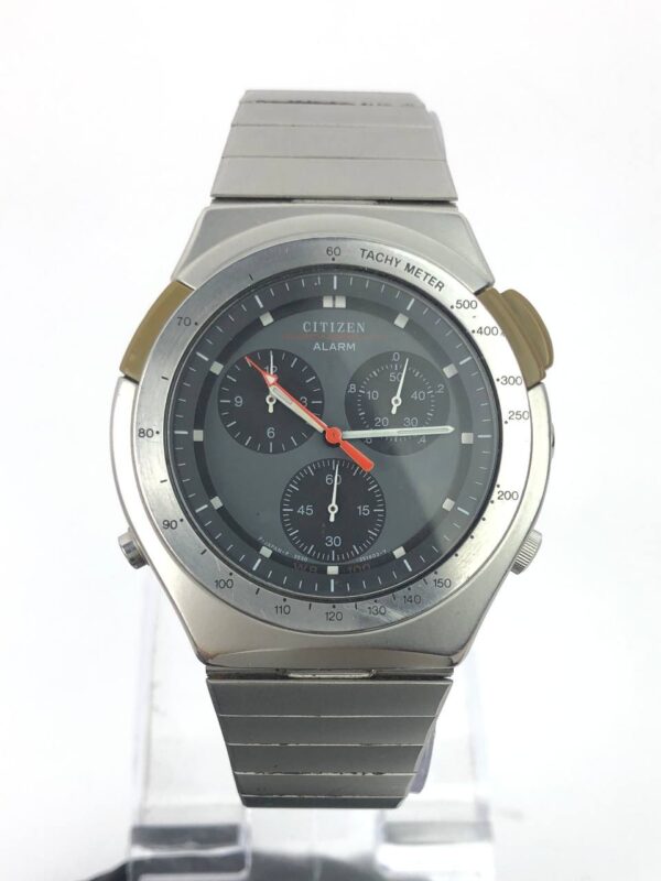 CITIZEN ALARM CHRONOGRAPH PANDA ALL ORIGINAL