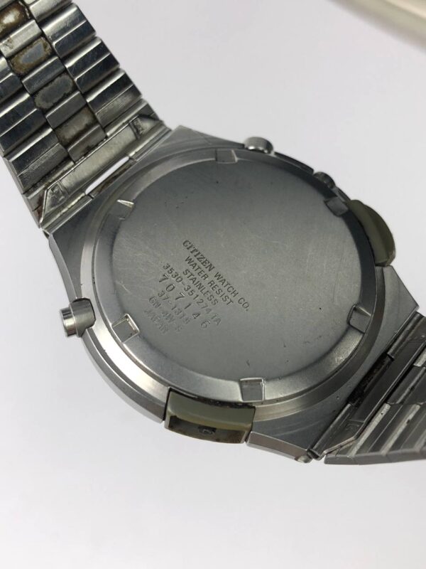 CITIZEN ALARM CHRONOGRAPH PANDA ALL ORIGINAL - Gambar 7