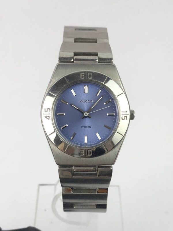 CITIZEN WICCA BLUE SEA DIAL