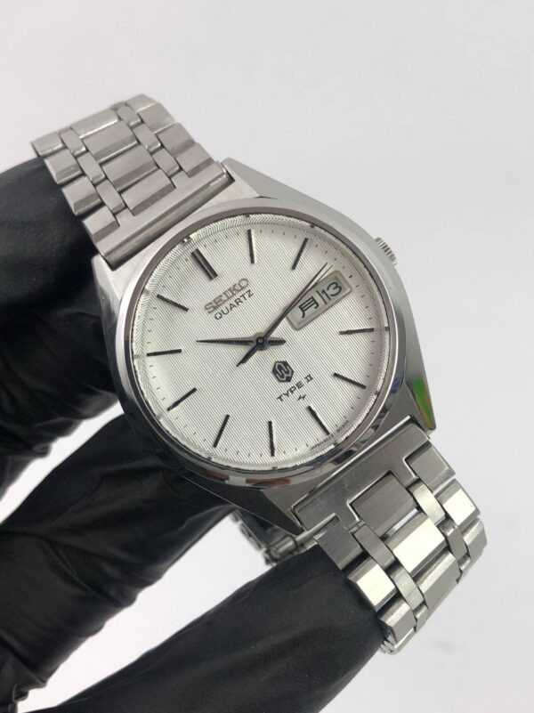 SEIKO TYPE II TEXTURE LINEN DIAL - Gambar 4