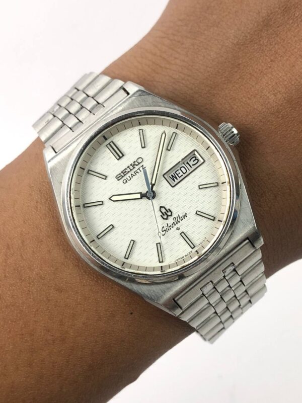 SEIKO SILVERWAVE ALL ORI TEXTURE DIAL