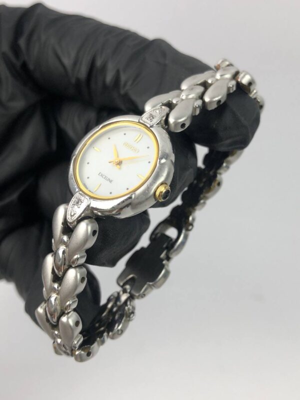SEIKO EXCELINE MOP DIAL ALL ORI - Gambar 3
