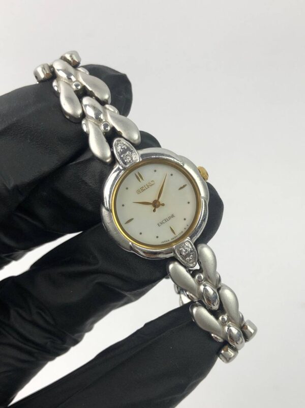 SEIKO EXCELINE MOP DIAL ALL ORI - Gambar 4