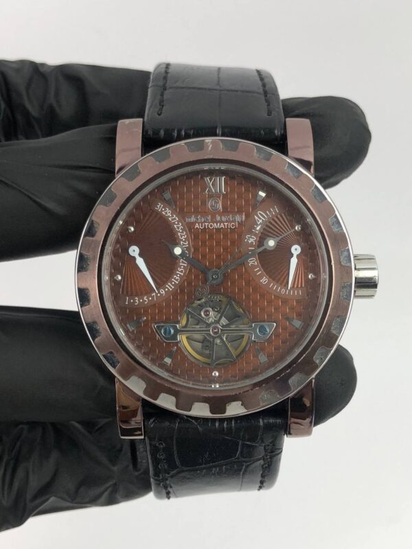 MICHEL JURDAIN AUTOMATIC OPEN HEART ORIGINAL - Gambar 2