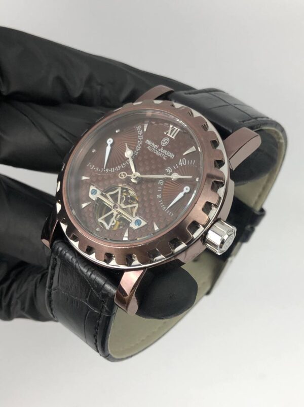MICHEL JURDAIN AUTOMATIC OPEN HEART ORIGINAL - Gambar 3