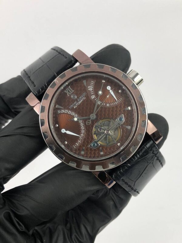 MICHEL JURDAIN AUTOMATIC OPEN HEART ORIGINAL - Gambar 4