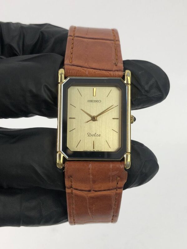SEIKO DOLCE TANK PRIA ORIGINAL - Gambar 2