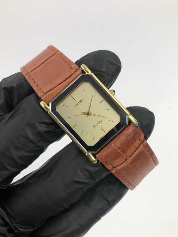 SEIKO DOLCE TANK PRIA ORIGINAL - Gambar 4