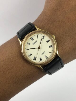 SEIKO SPIRIT ROMAN ROUND CASE