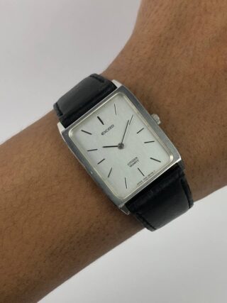 EKSLUSIF CITIZEN EXCEED TANK LINEN DIAL
