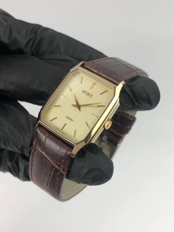SEIKO SPIRIT TANK PRIA TEXTURE DIAL - Gambar 3
