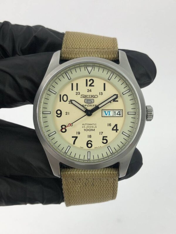 SEIKO 5SPORTS MILITARY ALL ORIGINAL - Gambar 2