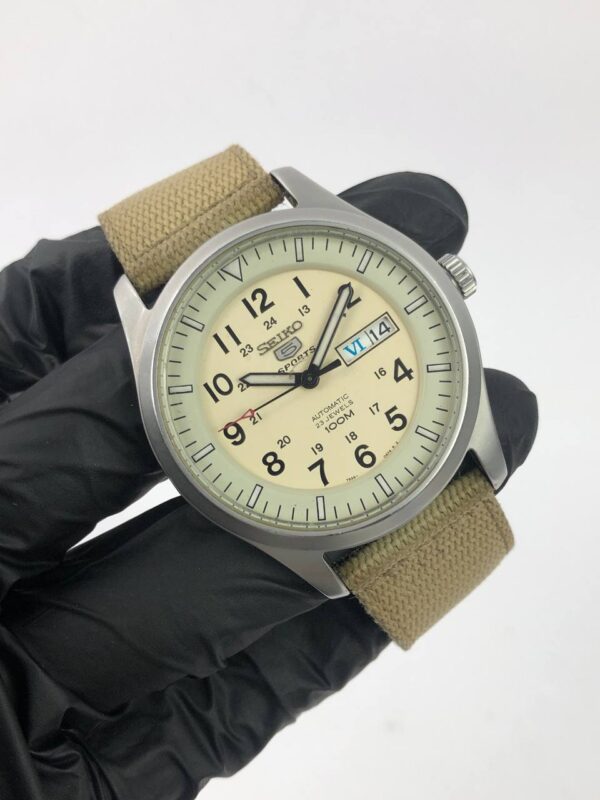 SEIKO 5SPORTS MILITARY ALL ORIGINAL - Gambar 4