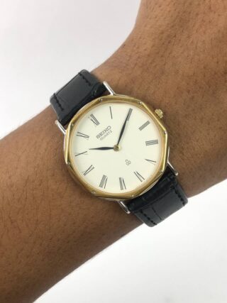 SEIKO MULTIGONAL BEZEL PALADIUM CASE