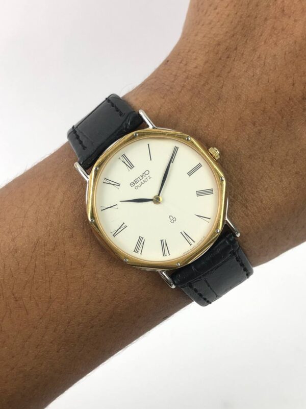 SEIKO MULTIGONAL BEZEL PALADIUM CASE