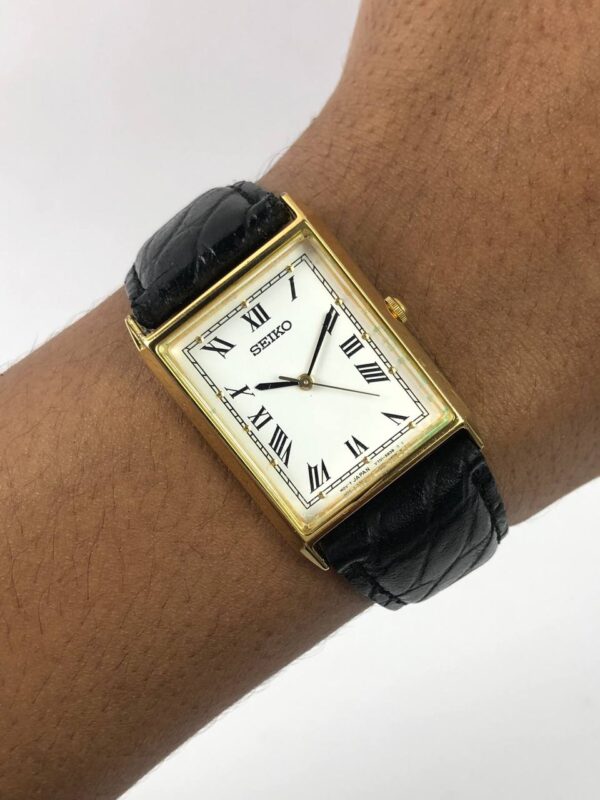 SEIKO TANK LOUIS ALL ORIGINAL
