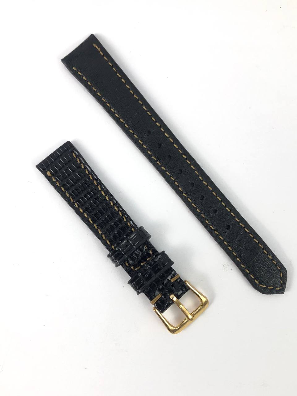 STRAP JAM TANGAN KULIT 16mm - Gambar 2