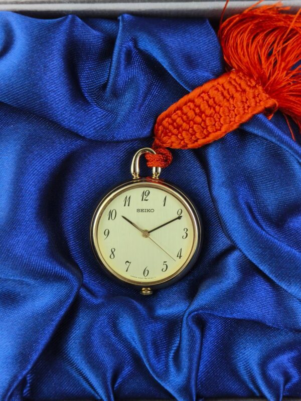 NOS POCKET WATCH SEIKO FULLSET - Gambar 2