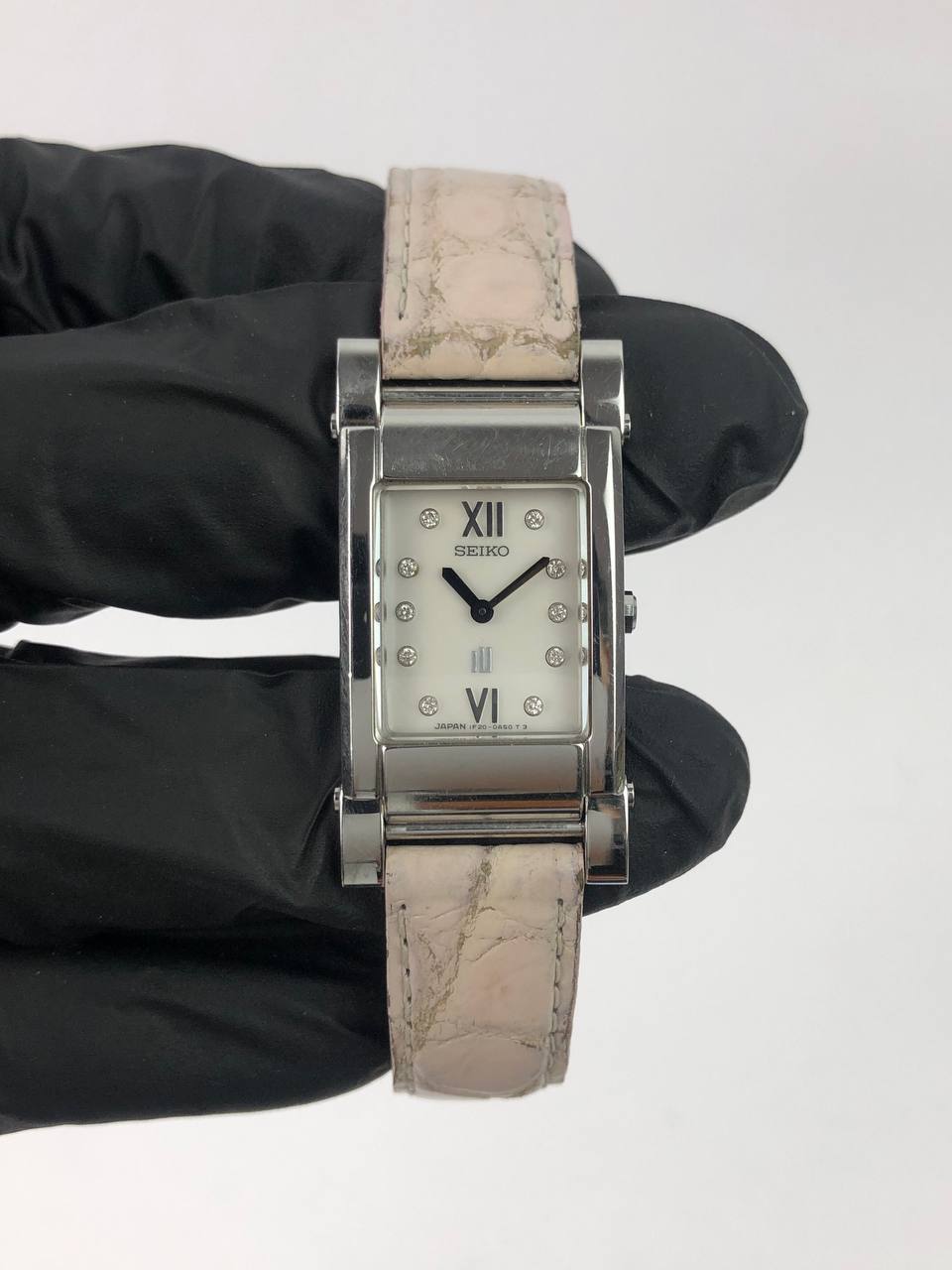 SEIKO LADY RECTANGULAR DIAMONDS ALL ORI - Gambar 2