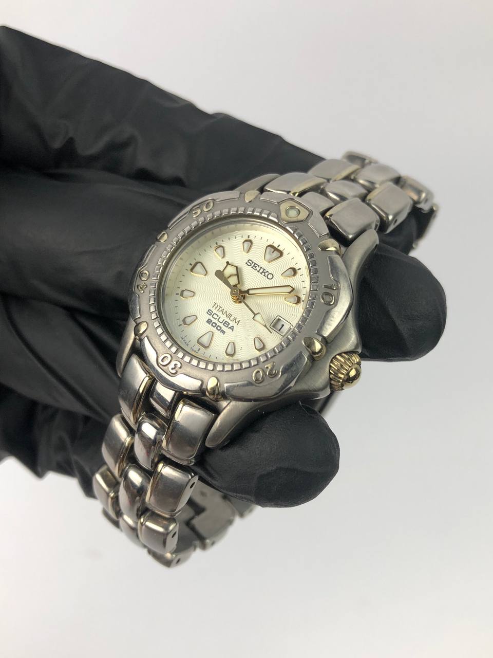 SEIKO DIVER MINI SCUBA ALL TITANIUM - Gambar 3