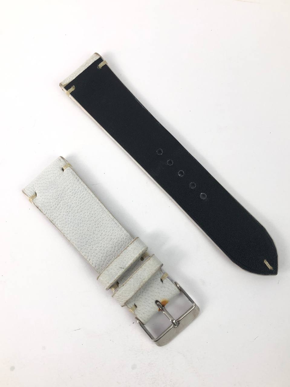 STRAP JAM TANGAN KULIT ASLI 22 mm - Gambar 2