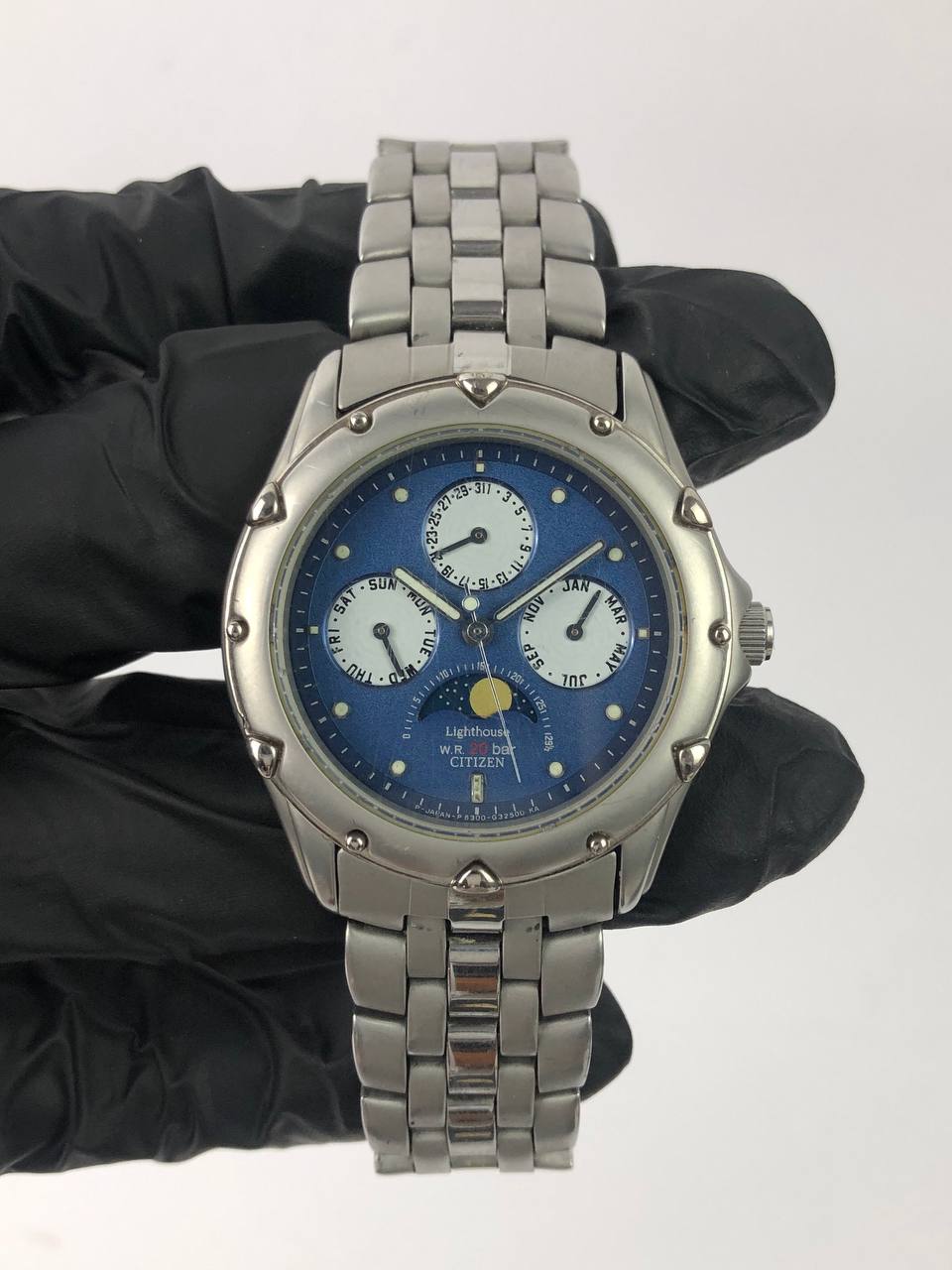 CITIZEN LIGHT HOUSE MOONPHASE - Gambar 2