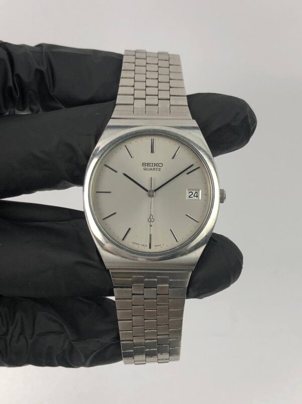 SEIKO QUARTZ GREY DIAL ALL ORI - Gambar 2