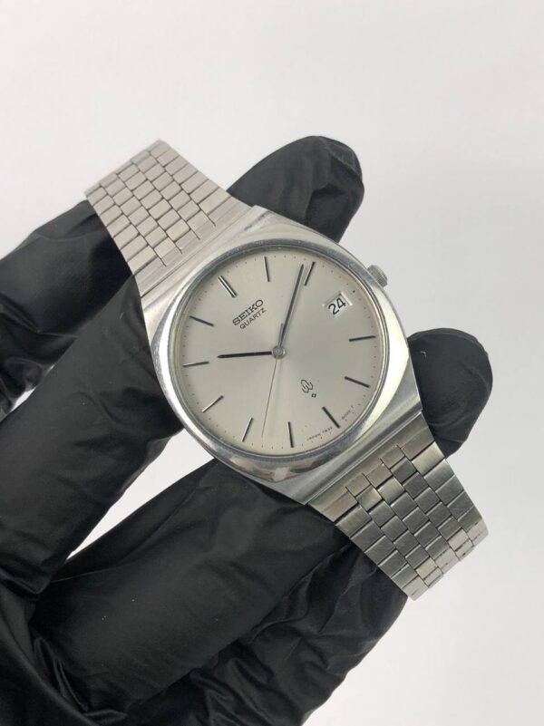 SEIKO QUARTZ GREY DIAL ALL ORI - Gambar 4