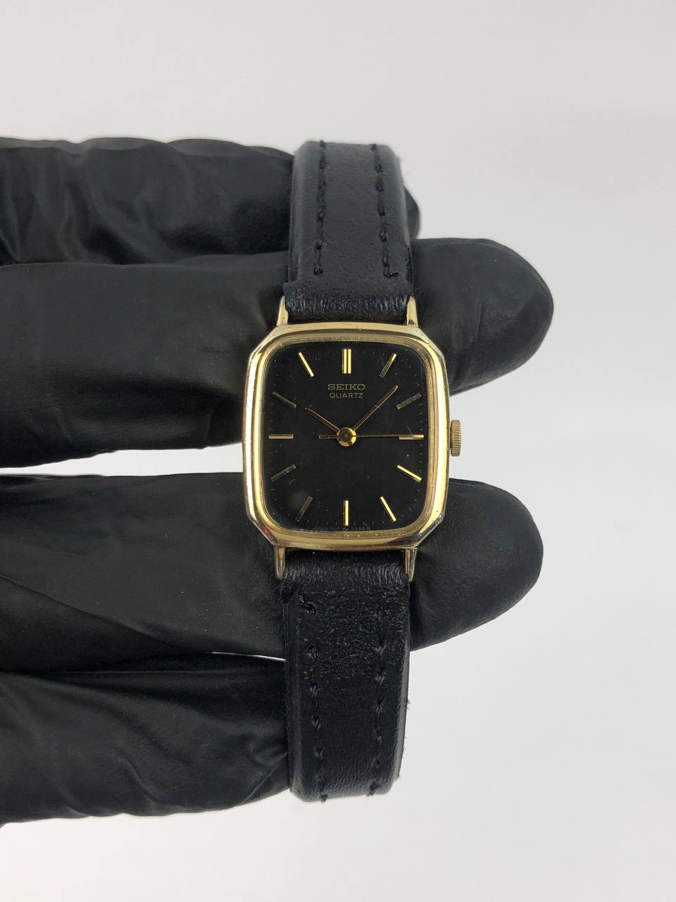 SEIKO LADIES BLACK DIAL - Gambar 2