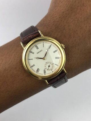 SEIKO QUARTZ ROMAN KLASIK SUB SECOND