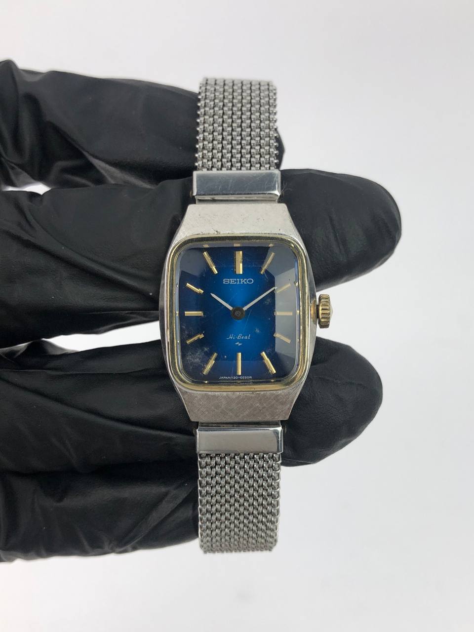 SEIKO LADIES HI BEAT BLUE DIAL - Gambar 2