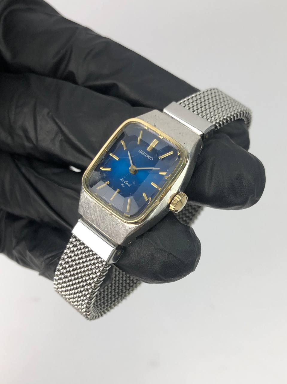 SEIKO LADIES HI BEAT BLUE DIAL - Gambar 3