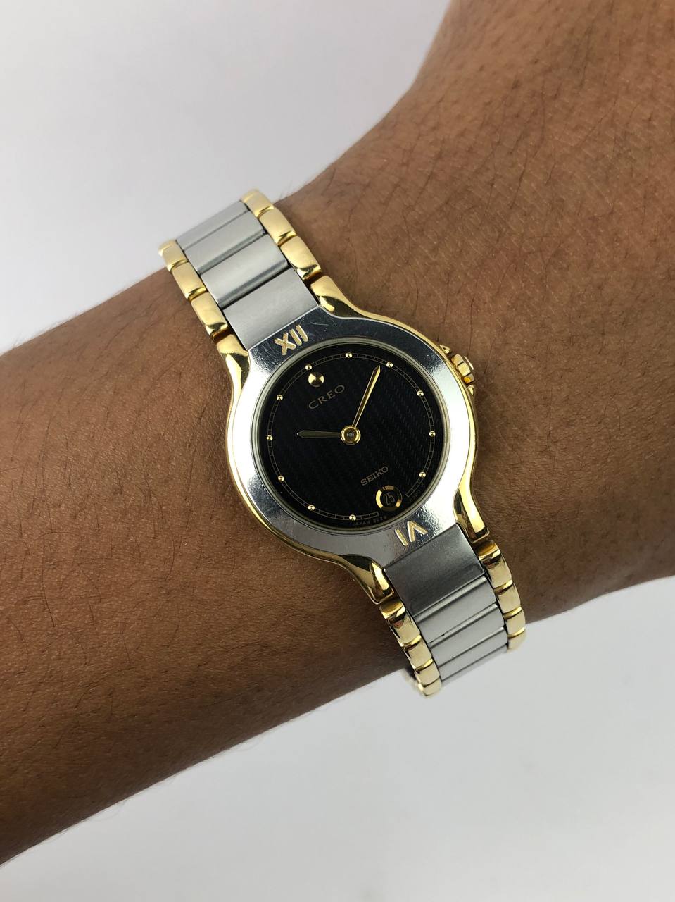 SEIKO CREO TWOTONE ALL ORI