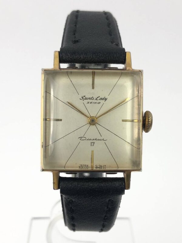 SEIKO SPORTS LADY DIASHOCK SQUARE