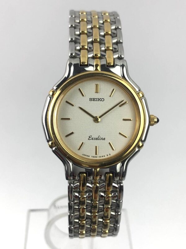 SEIKO EXCELINE TWOTONE FULL ORI