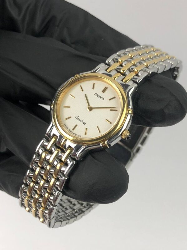 SEIKO EXCELINE TWOTONE FULL ORI - Gambar 3