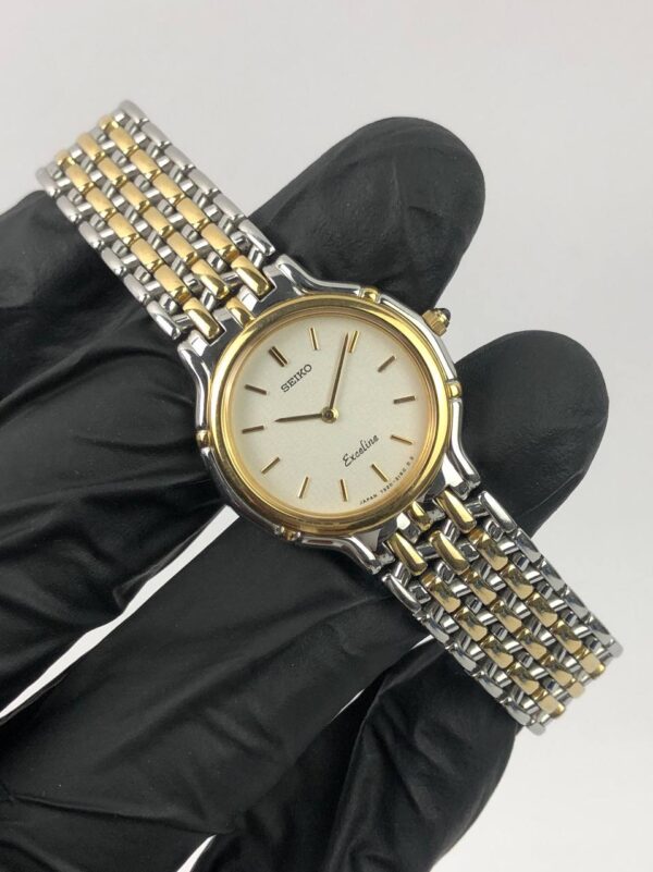 SEIKO EXCELINE TWOTONE FULL ORI - Gambar 4
