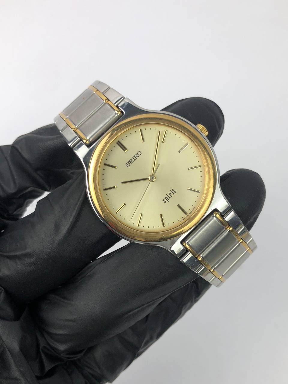 SEIKO SPIRIT UNISEX TWOTONE ALL ORI - Gambar 4