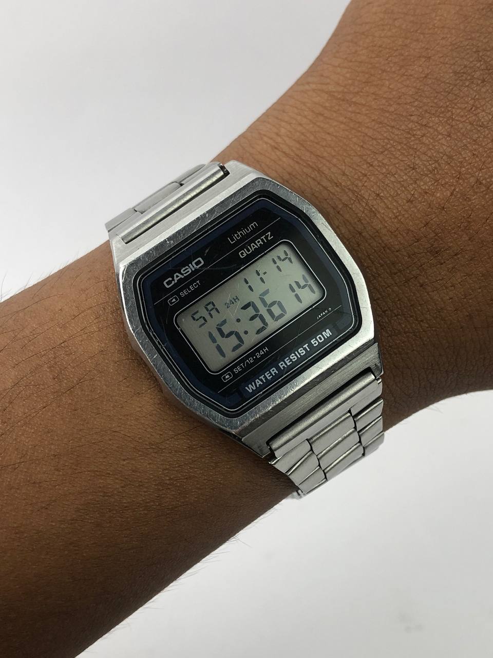 CASIO VINTAGE DIGITAL ALL STEEL