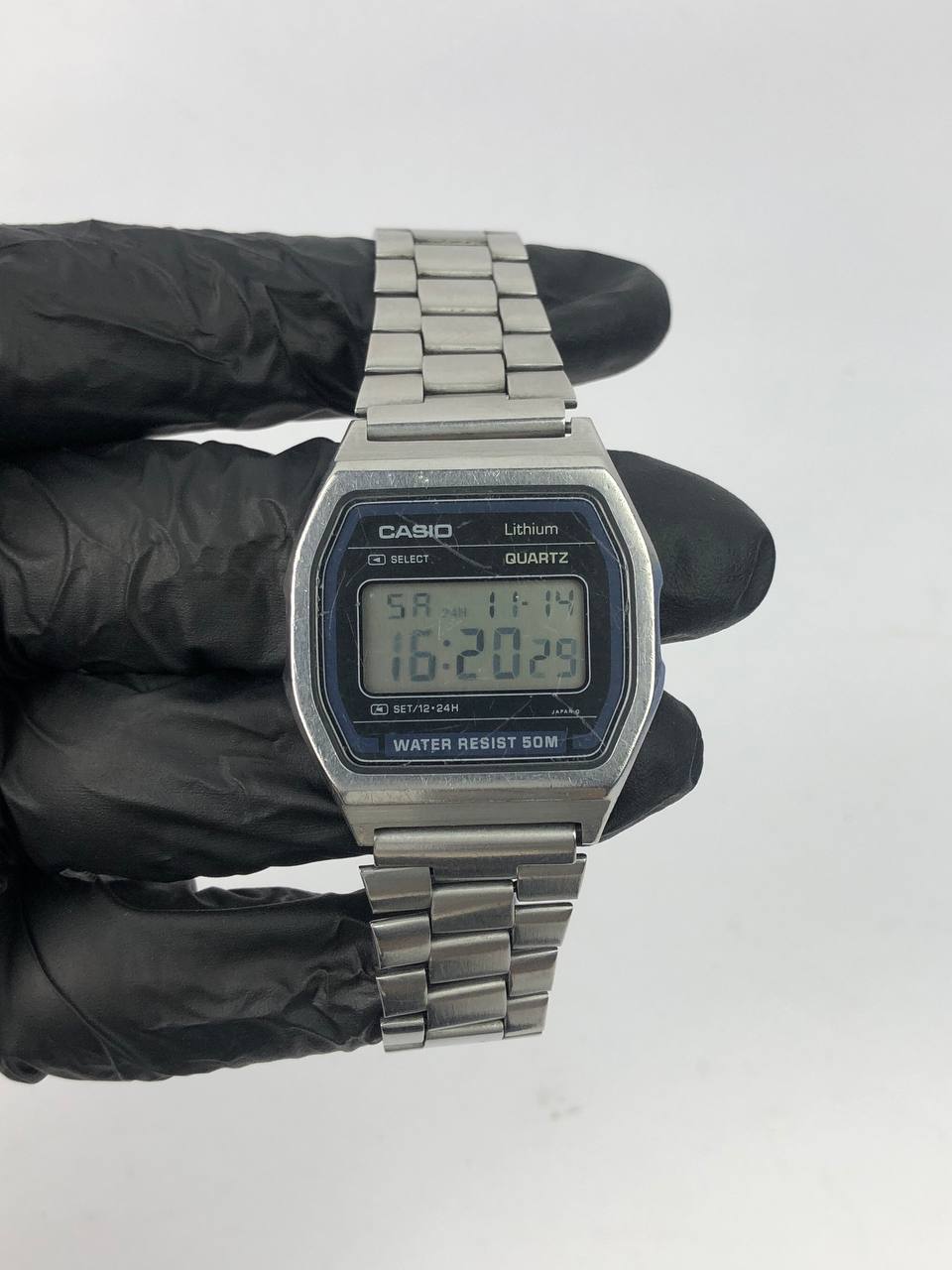 CASIO VINTAGE DIGITAL ALL STEEL - Gambar 2