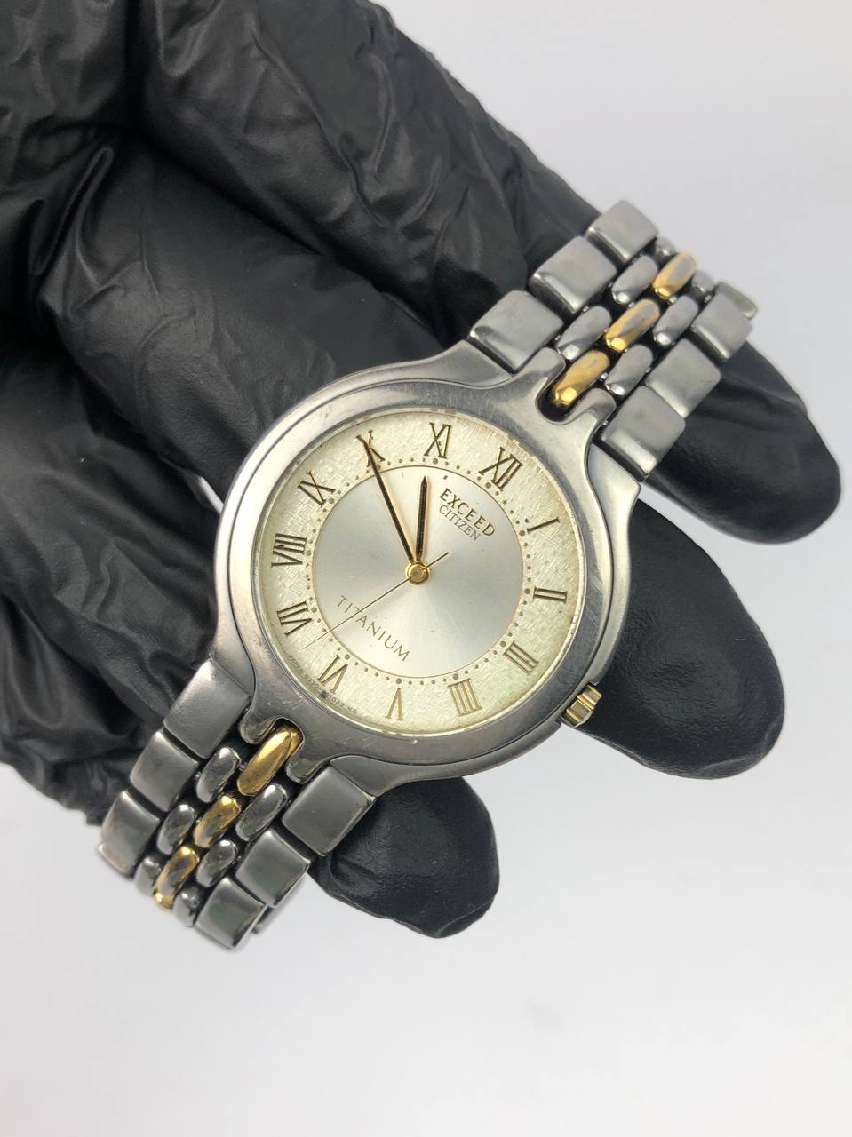 CITIZEN EXCEED TITANIUM ROMAN DIAL - Gambar 3