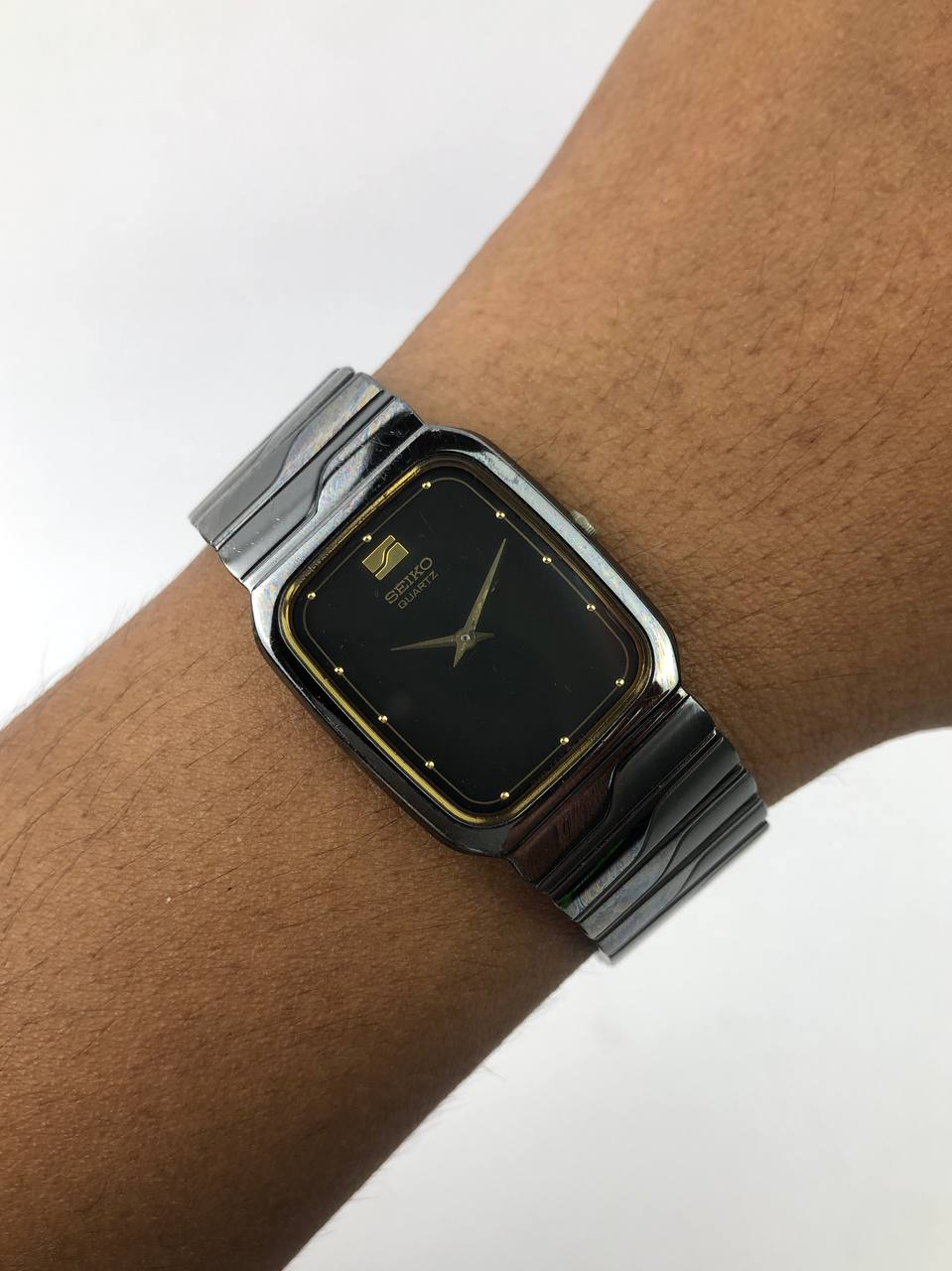 SEIKO TANK FULL BRACELET ALL ORI