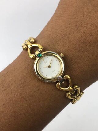 CITIZEN VEGA STEEL GREEN STONE